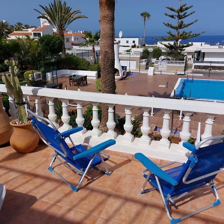 First Line Villa Floor Studio Apartment With Amazing Sea View Air Conditioned Just 50M From The Beach Costa Adeje (Tenerife) Exterior foto