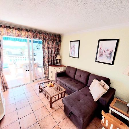 First Line Villa Floor Studio Apartment With Amazing Sea View Air Conditioned Just 50M From The Beach Costa Adeje (Tenerife) Exterior foto