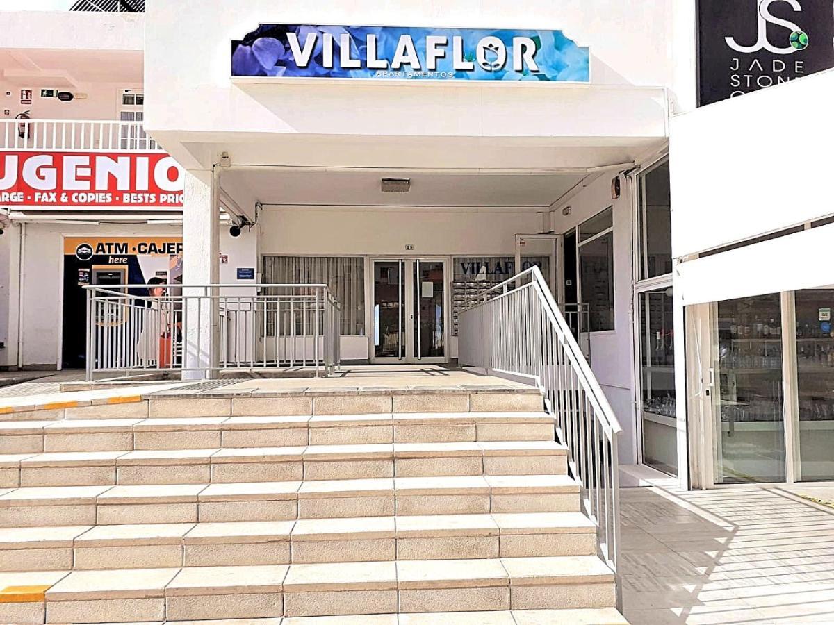 First Line Villa Floor Studio Apartment With Amazing Sea View Air Conditioned Just 50M From The Beach Costa Adeje (Tenerife) Exterior foto