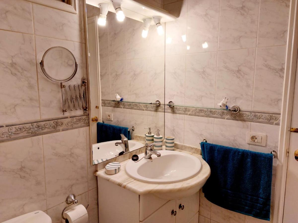 First Line Villa Floor Studio Apartment With Amazing Sea View Air Conditioned Just 50M From The Beach Costa Adeje (Tenerife) Exterior foto